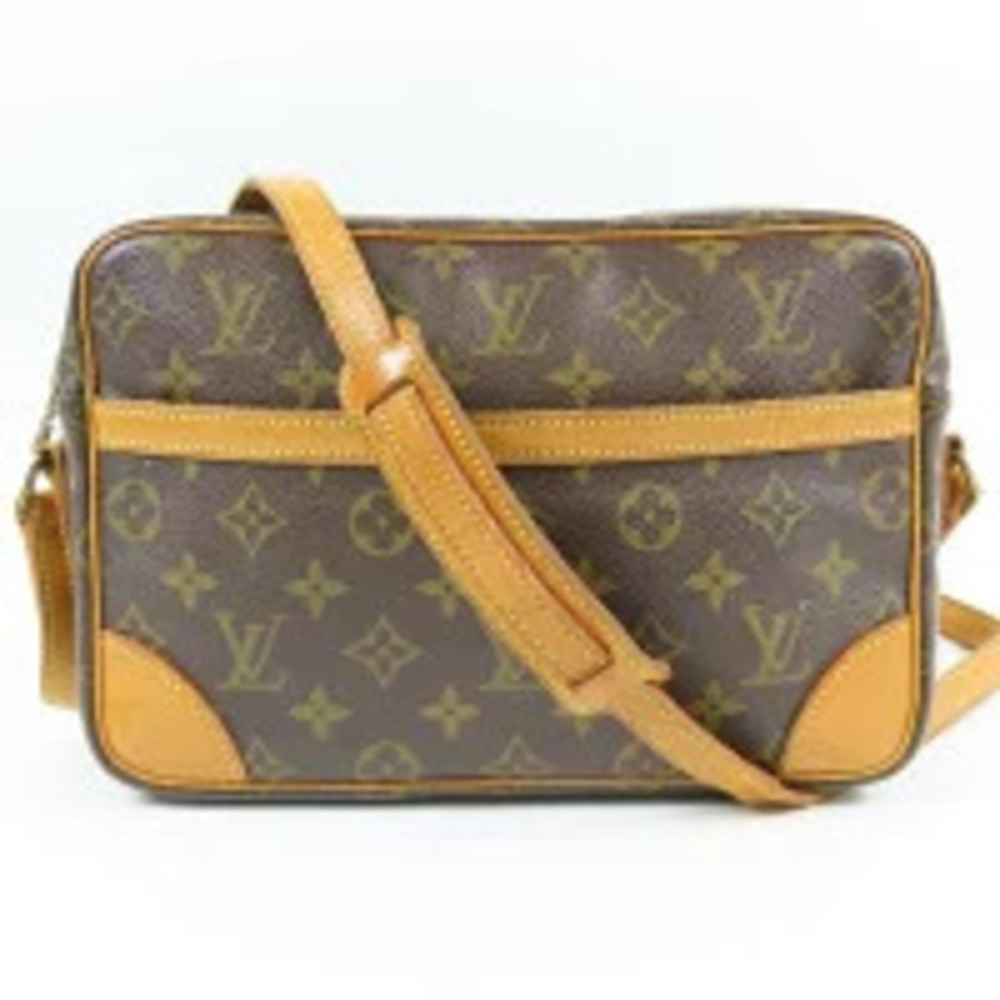 Louis Vuitton Trocadero shoulder pad Crossbody Monogram bag brown